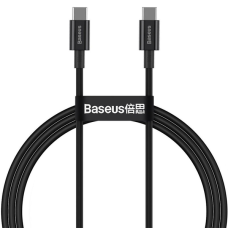 Кабель Baseus Superior Series Fast Charging Type-C to Type-C 100W 5A 1м (CATYS-B01) black