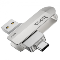 USB 3.0 Hoco UD10 64Gb silver