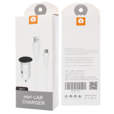 АЗП WUW T21 5W 1A USB-A з кабелем A-C white