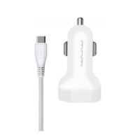 АЗП WUW T22 10.5W 2.1A 2USB-A з кабелем A-C white