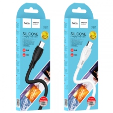 Кабель Hoco X61 USB-A to Micro USB 12W 2.4A 1м black