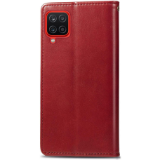 Чохол-книжка Leather GETMAN with card holder Samsung A225 Galaxy A22 red