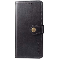 Чохол-книжка Leather GETMAN with card holder Xiaomi Redmi 9 black