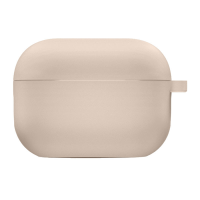 Чохол Silicone Case with Carbine AirPods 3 pink sand