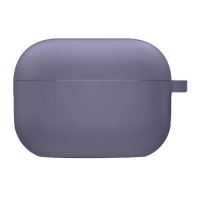 Чохол Silicone Case with Carbine AirPods 3 lavender gray