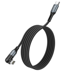 Кабель Hoco U100 Type-C to Lightning 20W 2.4A 1.2м black
