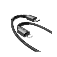 Кабель Hoco X71 Type-C to Lightning 20W 3A 1м black