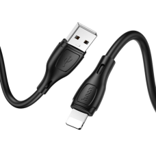 Кабель Hoco X61 USB-A to Lightning 12W 2.4A 1м black