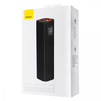 Автомобільний насос Baseus SuperMini Inflator pump-black