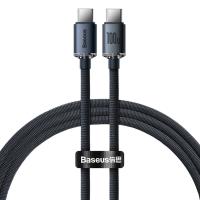 Кабель Baseus Crystal Shine Series Type-C to Type-C 100W 5A 1.2м (CAJY000601) black