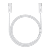 Кабель Baseus Dynamic Series Type-C to Type-C 100W 5A 1м (CALD000202) white