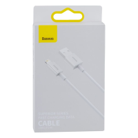 Кабель Baseus Superior Series Fast Charging USB-A to Lightning 12W 2.4A 0.25м white