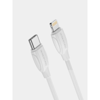 Кабель Borofone BX19 Type-C to Lightning 20W 2.4A 1м white