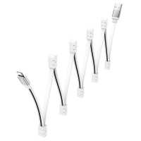 Кабель Hoco U103 USB-A to Lightning 12W 2.4A 1м white