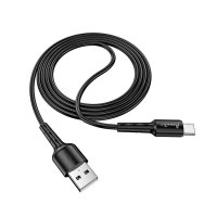 Кабель Avantis A112 USB-A to Type-C 15W 3A 1м black