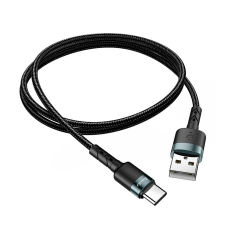 Кабель Avantis AC46t USB-A to Type-C 15W 3A 1м black