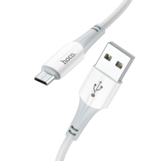 Кабель Hoco X70 USB-A to Micro USB 12W 2.4A 1м white