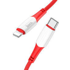 Кабель Hoco X70 Type-C to Lightning 20W 2.4A 1м red