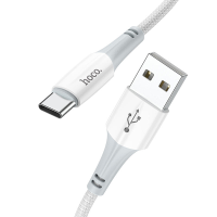 Кабель Hoco X70 USB-A to Type-C 15W 3A 1м white