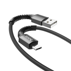Кабель Hoco X71 USB-A to Micro USB 12W 2.4A 1м black
