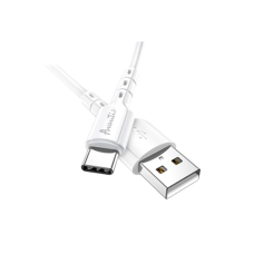 Кабель Avantis A112 USB-A to Type-C 15W 3A 1м white