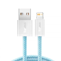 Кабель Baseus Dynamic Series USB-A to Lightning 12W 2.4A 1м (CALD000403) blue