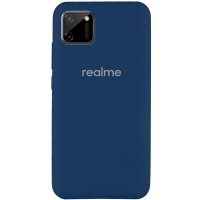 Чохол Silicone Cover Full Protective Realme C11 navy blue