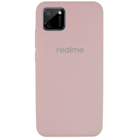 Чохол Silicone Cover Full Protective Realme C11 pink sand