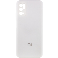 Чохол Silicone Cover Full Camera Xiaomi Redmi Note 10 5G white