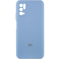 Чохол Silicone Cover Full Camera Xiaomi Redmi Note 10 5G lilac blue