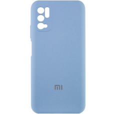 Чохол Silicone Cover Full Camera Xiaomi Redmi Note 10 5G lilac blue