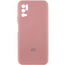 Чохол Silicone Cover Full Camera Xiaomi Redmi Note 10 5G pink