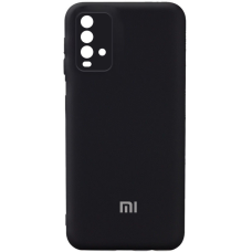 Чохол Silicone Cover Full Camera Xiaomi Redmi Note 9 4G black