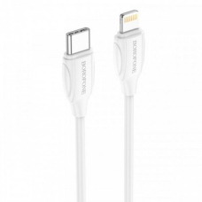 Кабель Borofone BX19 Type-C to Lightning 20W 2.4A 2м white