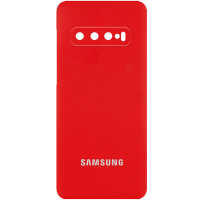 Чохол Silicone Cover Full Camera Samsung G973 Galaxy S10 red