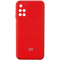 Чохол Silicone Cover Full Camera Xiaomi Redmi 10 red