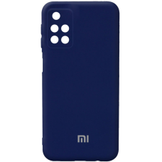 Чохол Silicone Cover Full Camera Xiaomi Redmi 10 midnight blue
