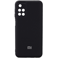 Чохол Silicone Cover Full Camera Xiaomi Redmi 10 black