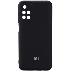 Чохол Silicone Cover Full Camera Xiaomi Redmi 10 black
