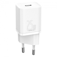 Зарядний пристрій Baseus Super Si 25W 3A USB-C (CCSP020102) white