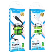 Кабель Hoco X83 USB-A to Micro USB 12W 2.4A 1м white
