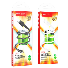 Кабель Hoco X83 Type-C to Lightning 20W 2.4A 1м black