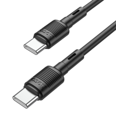 Кабель Hoco X83 Type-C to Type-C 60W 3A 1м black