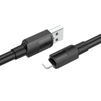 Кабель Hoco X84 USB-A to Lightning 12W 2.4A 1м black