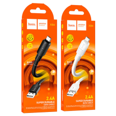 Кабель Hoco X84 USB-A to Micro USB 12W 2.4A 1м white