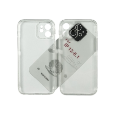 Чохол Silicone KST для iPhone 12 clear