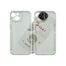 Чохол Silicone KST для iPhone 13 clear
