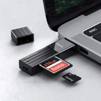 Перехідник Hoco HB20 USB 3.0 2в1 black