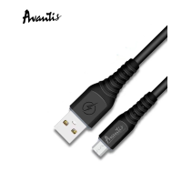 Кабель Avantis A115м USB-A to Micro USB 15W 3A 1м black