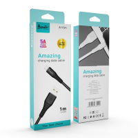 Кабель Avantis A115м USB-A to Micro USB 15W 3A 1м white